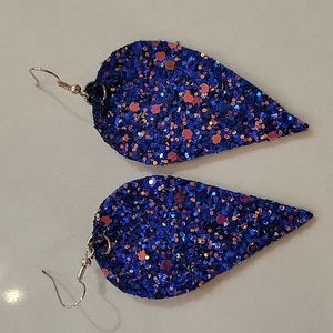 Blue earrings